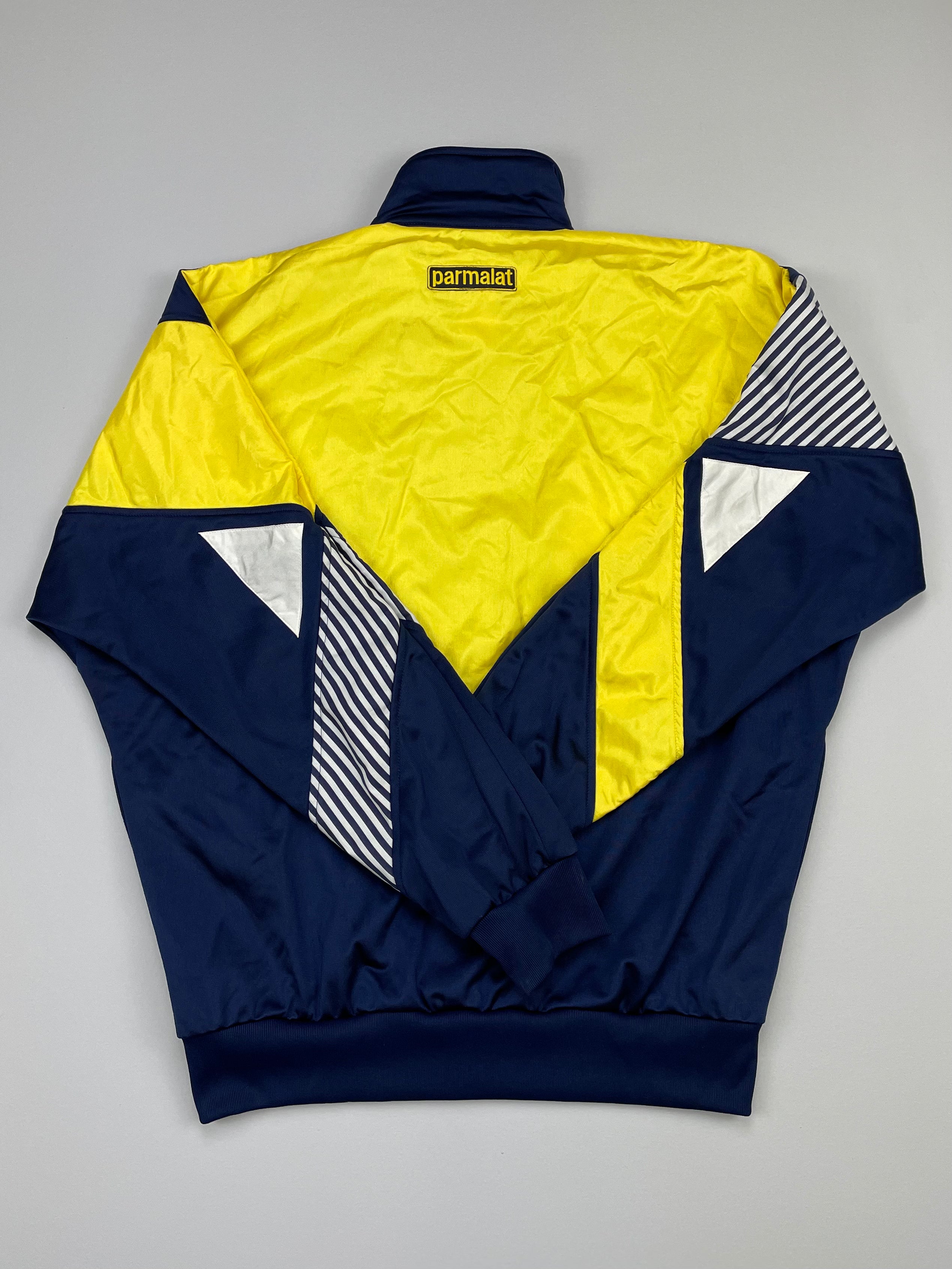 Shop 1990/92 PARMA FULL TRACKSUIT (L) UMBRO, classic football shirts, vintage football shirts & retro soccer jerseys at Cult Kits