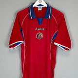Shop 2002/03 COSTA RICA HOME SHIRT (S/M) JOMA, classic football shirts, vintage football shirts & retro soccer jerseys at Cult Kits