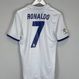 Shop 2016/17 REAL MADRID RONALDO #7 HOME SHIRT (S) ADIDAS, classic football shirts, vintage football shirts & retro soccer jerseys at Cult Kits