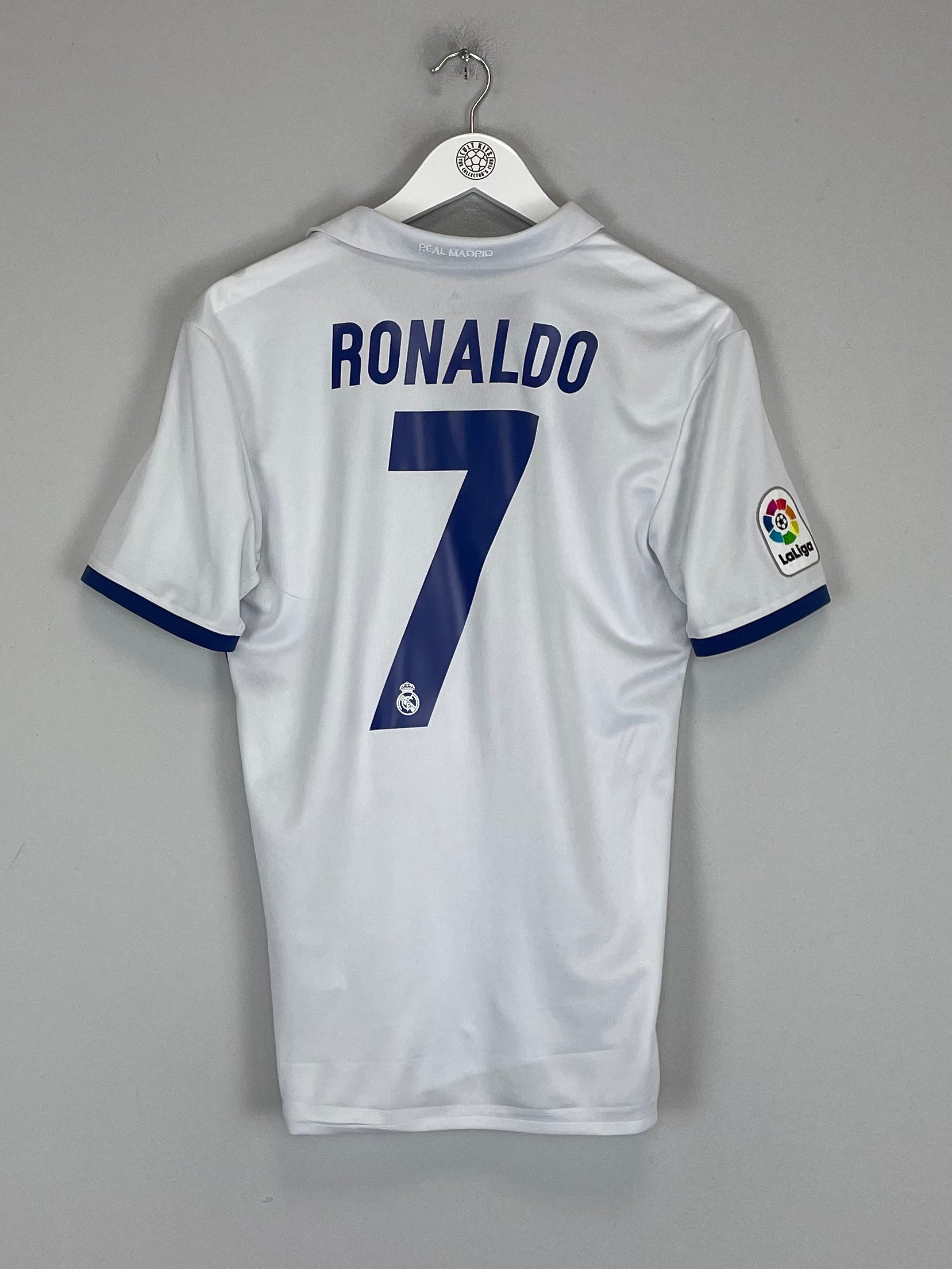 Shop 2016/17 REAL MADRID RONALDO #7 HOME SHIRT (S) ADIDAS, classic football shirts, vintage football shirts & retro soccer jerseys at Cult Kits