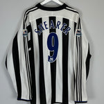 Shop 2003/05 NEWCASTLE UNITED SHEARER #9 L/S HOME SHIRT (XXL) ADIDAS, classic football shirts, vintage football shirts & retro soccer jerseys at Cult Kits