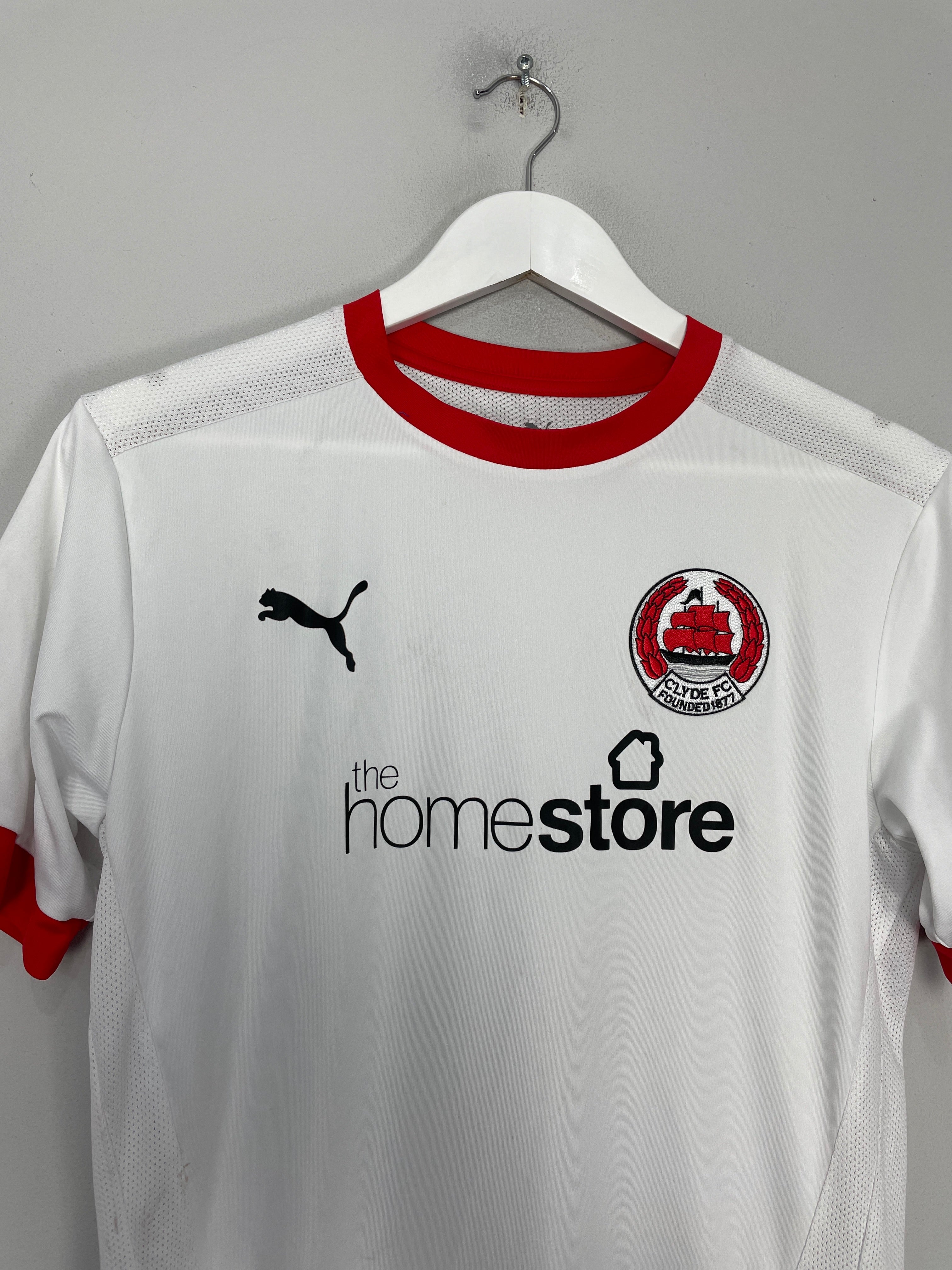 Shop 2021/22 CLYDE FC #5 HOME SHIRT (M) PUMA, classic football shirts, vintage football shirts & retro soccer jerseys at Cult Kits