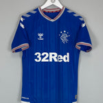 Shop 2019/20 RANGERS DEFOE #9 HOME SHIRT (S) HUMMEL, classic football shirts, vintage football shirts & retro soccer jerseys at Cult Kits
