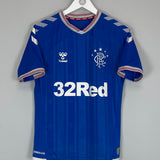 Shop 2019/20 RANGERS DEFOE #9 HOME SHIRT (S) HUMMEL, classic football shirts, vintage football shirts & retro soccer jerseys at Cult Kits