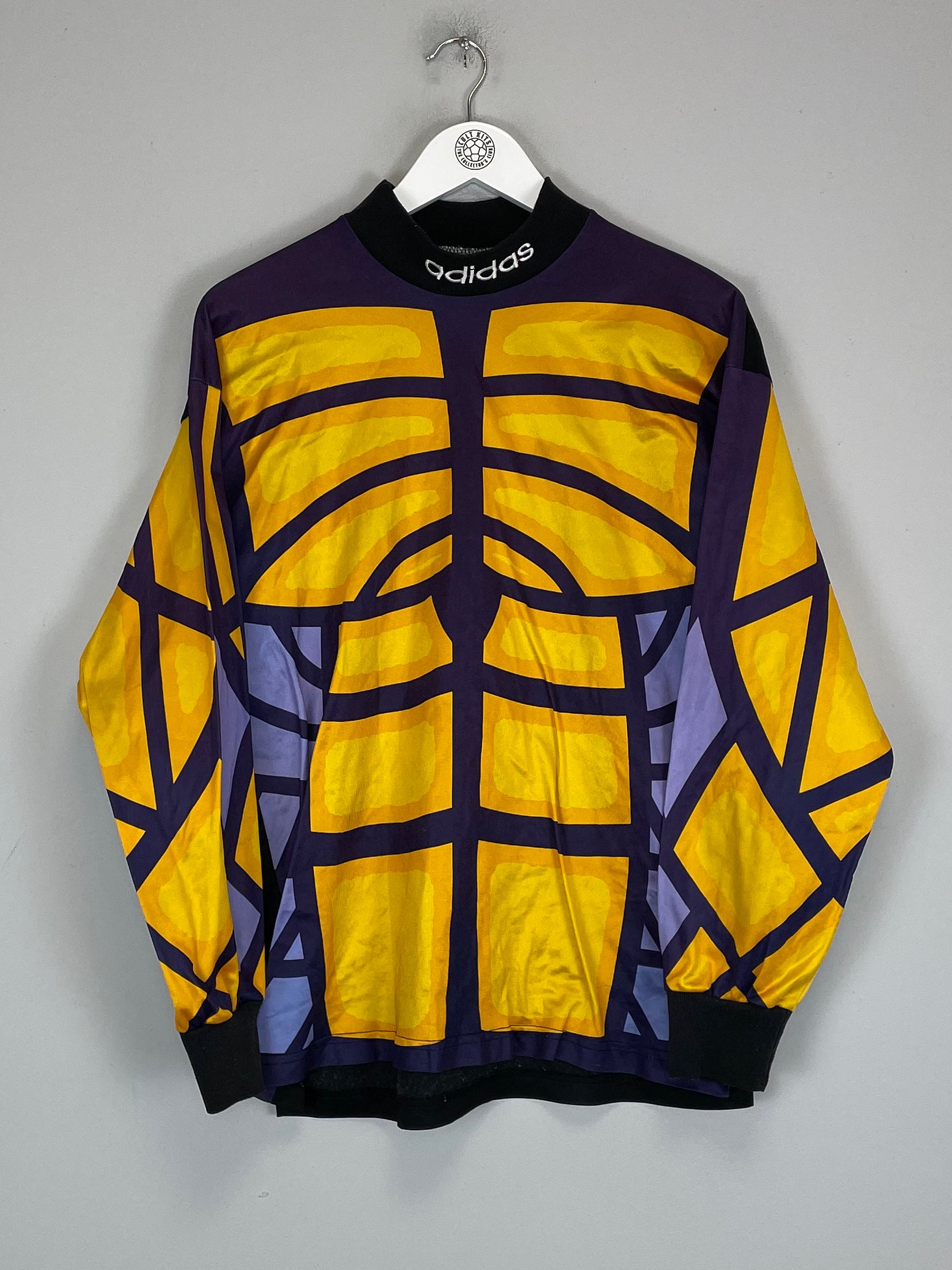 Shop 1995/97 TERMINATOR GK SHIRT (S) ADIDAS, classic football shirts, vintage football shirts & retro soccer jerseys at Cult Kits