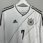Shop 2012/13 GERMANY SCHWEINSTEIGER #7 *PLAYER ISSUE* L/S HOME SHIRT (XL) ADIDAS, classic football shirts, vintage football shirts & retro soccer jerseys at Cult Kits