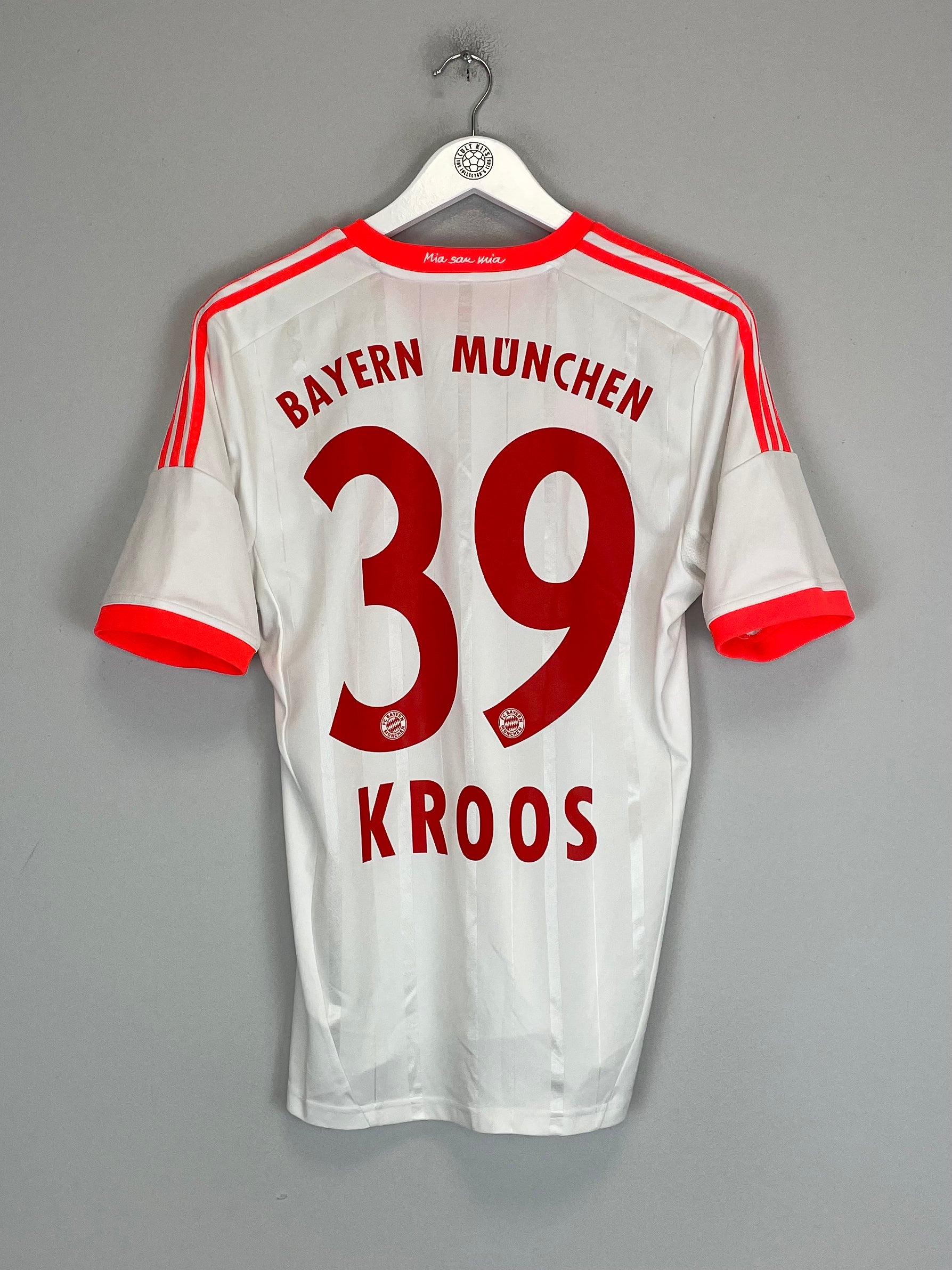 Shop 2012/13 BAYERN MUNICH KROOS #39 AWAY SHIRT (M) ADIDAS, classic football shirts, vintage football shirts & retro soccer jerseys at Cult Kits