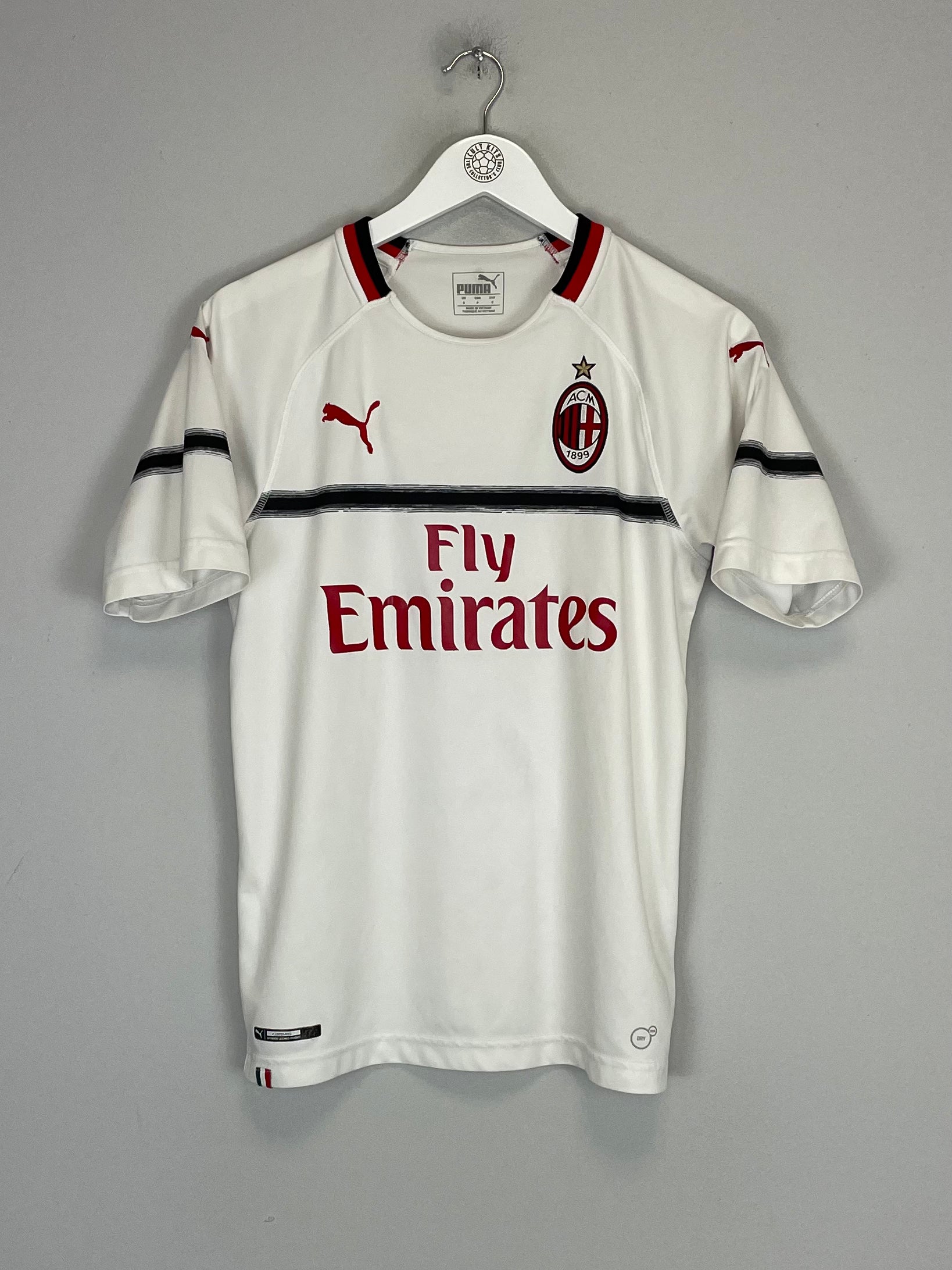 Shop 2018/19 AC MILAN AWAY SHIRT (S) PUMA, classic football shirts, vintage football shirts & retro soccer jerseys at Cult Kits