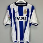 Shop 2004/05 DEPORTIVO #7 HOME SHIRT (S) JOMA, classic football shirts, vintage football shirts & retro soccer jerseys at Cult Kits