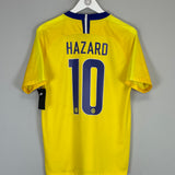 Shop 2018/19 CHELSEA HAZARD #10 *BNWT* AWAY SHIRT (M) NIKE, classic football shirts, vintage football shirts & retro soccer jerseys at Cult Kits