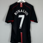 Shop 2007/08 MANCHESTER UNITED RONALDO #7 AWAY SHIRT (XL) NIKE, classic football shirts, vintage football shirts & retro soccer jerseys at Cult Kits