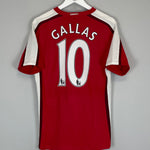 Shop 2008/10 ARSENAL GALLAS #10 HOME SHIRT (S) NIKE, classic football shirts, vintage football shirts & retro soccer jerseys at Cult Kits