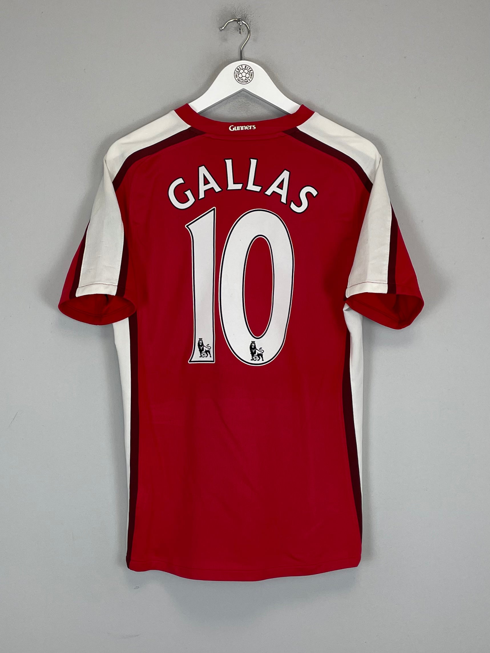 Shop 2008/10 ARSENAL GALLAS #10 HOME SHIRT (S) NIKE, classic football shirts, vintage football shirts & retro soccer jerseys at Cult Kits