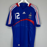 Shop 2007/08 FRANCE HENRY #12 HOME SHIRT (L) ADIDAS, classic football shirts, vintage football shirts & retro soccer jerseys at Cult Kits