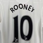 Shop 2014/15 MANCHESTER UNITED ROONEY #10 AWAY SHIRT (M) NIKE, classic football shirts, vintage football shirts & retro soccer jerseys at Cult Kits