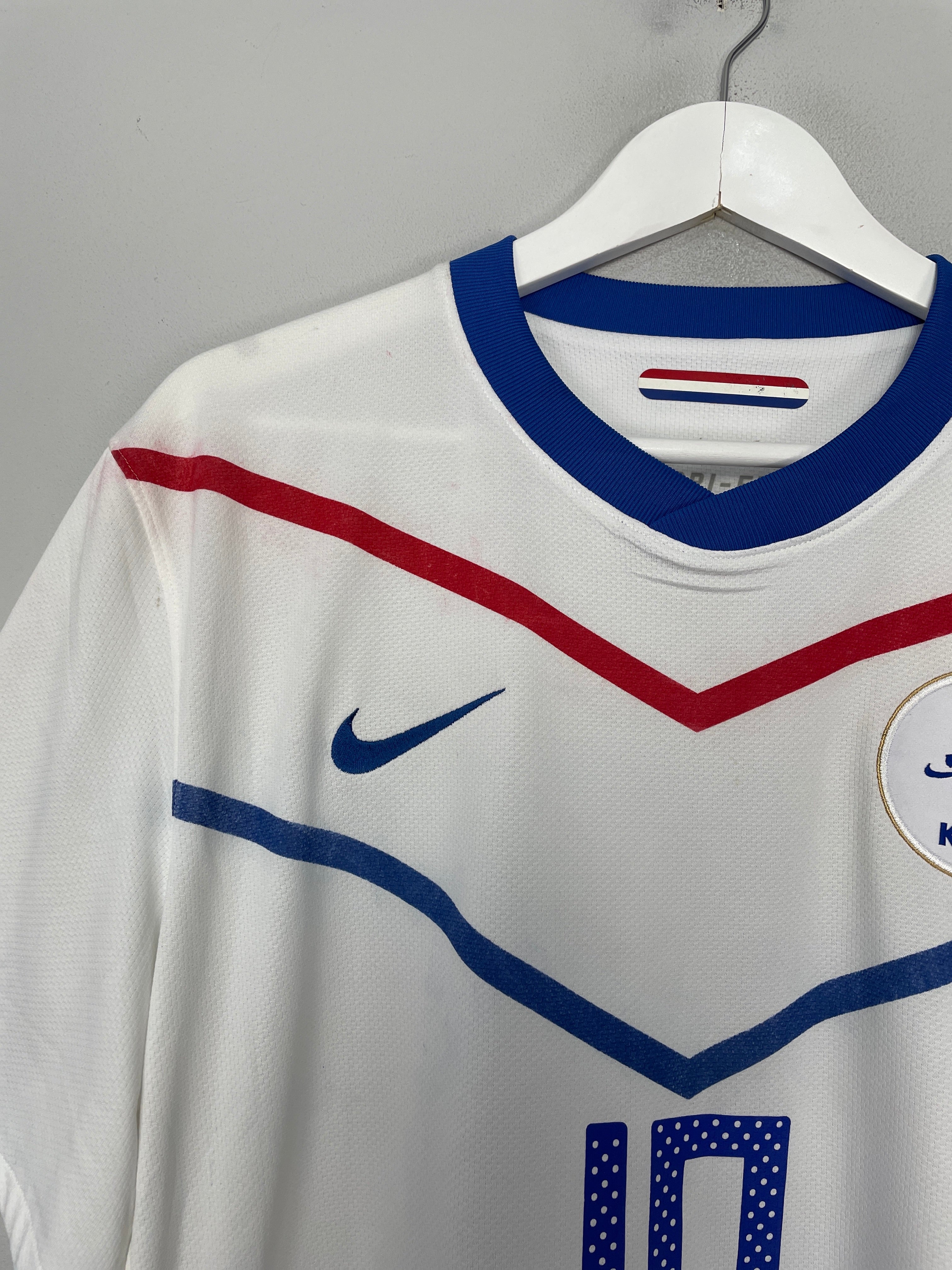 Shop 2010/11 NETHERLANDS SNEIJDER #10 *BNWT* AWAY SHIRT (XL) NIKE, classic football shirts, vintage football shirts & retro soccer jerseys at Cult Kits