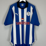 Shop 1999/00 SHEFFIELD WEDNESDAY CARBONE #8 HOME SHIRT (L) PUMA, classic football shirts, vintage football shirts & retro soccer jerseys at Cult Kits