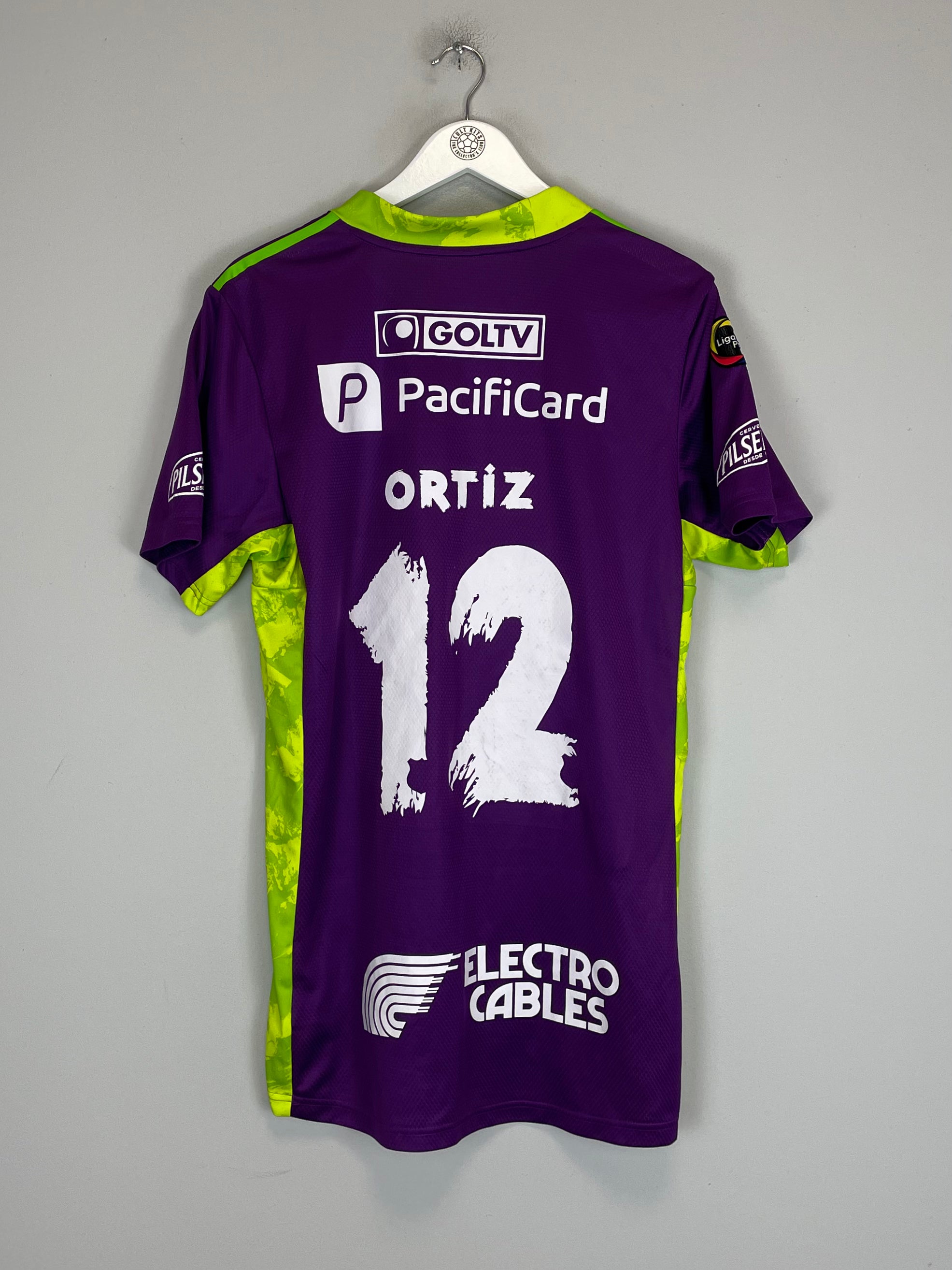 Shop 2019/20 EMELEC ORTIZ #12 *MATCH ISSUED* GK SHIRT (M) ADIDAS, classic football shirts, vintage football shirts & retro soccer jerseys at Cult Kits