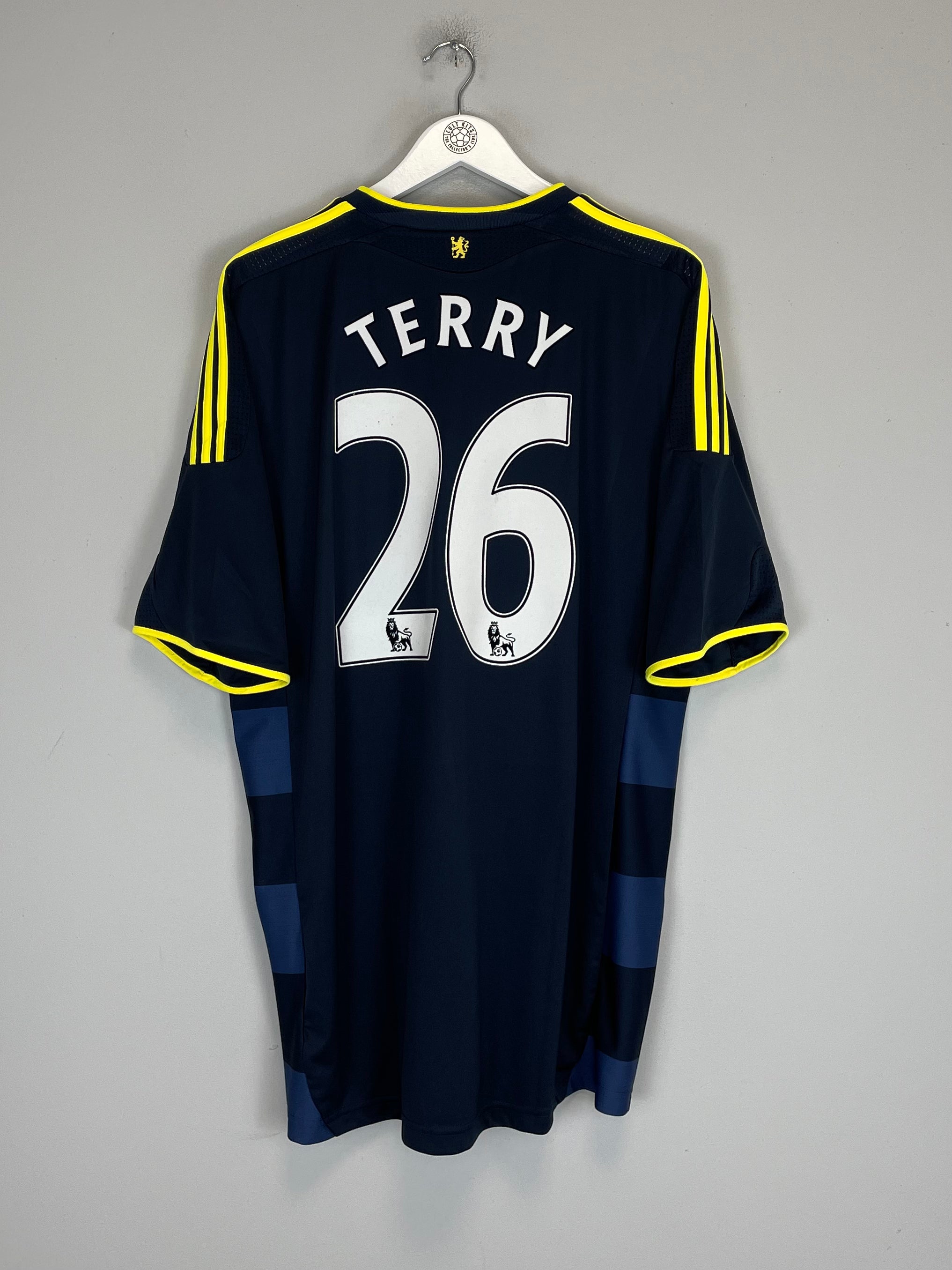 Shop 2009/10 CHELSEA TERRY #26 AWAY SHIRT (XXXL) ADIDAS, classic football shirts, vintage football shirts & retro soccer jerseys at Cult Kits