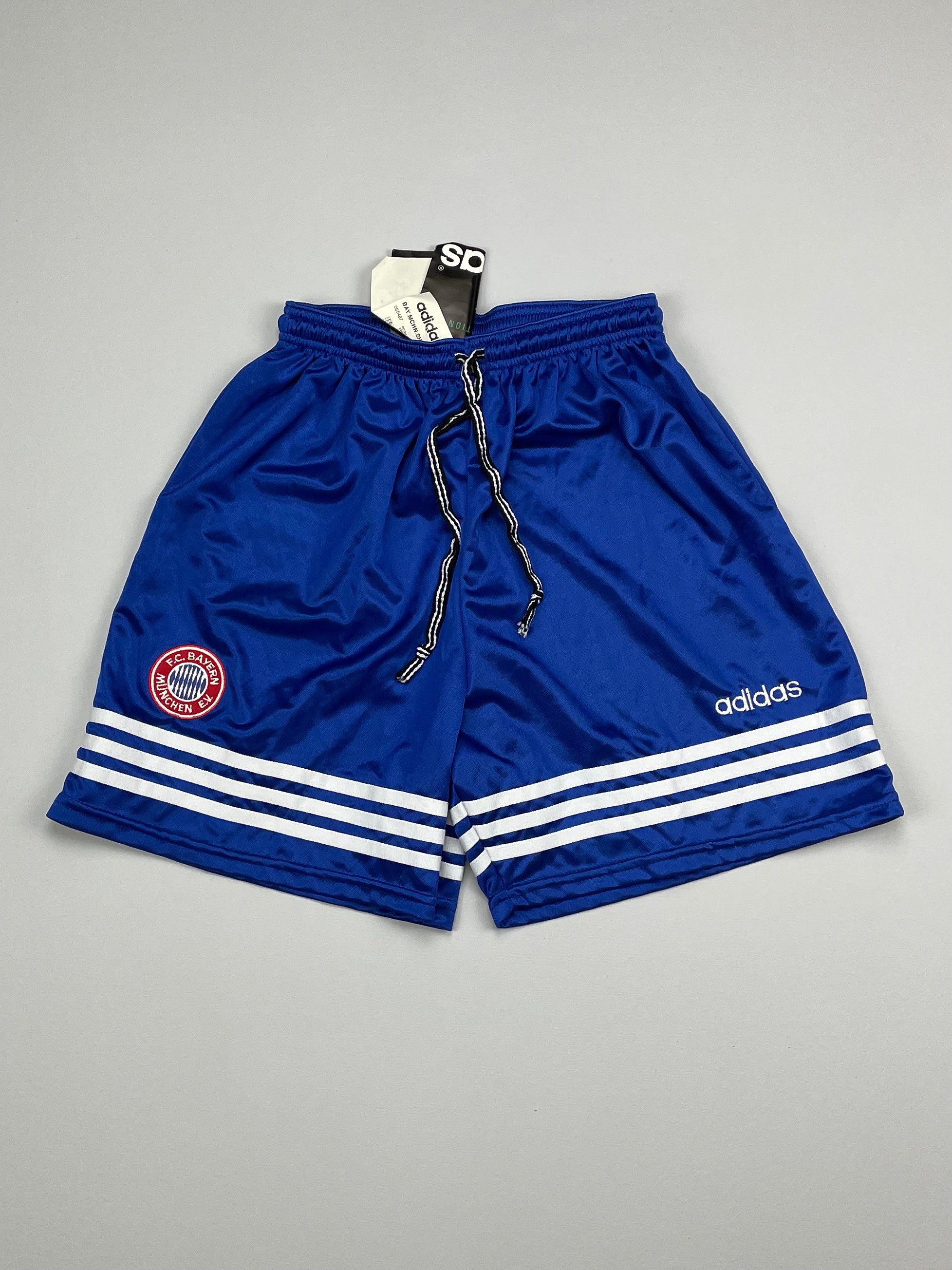 Shop 1995/97 BAYERN MUNICH *BNWT* HOME SHORTS (XL) ADIDAS, classic football shirts, vintage football shirts & retro soccer jerseys at Cult Kits