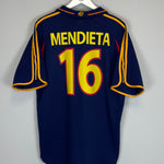 Shop 2000/02 SPAIN MENDIETA #16 AWAY SHIRT (L) ADIDAS, classic football shirts, vintage football shirts & retro soccer jerseys at Cult Kits
