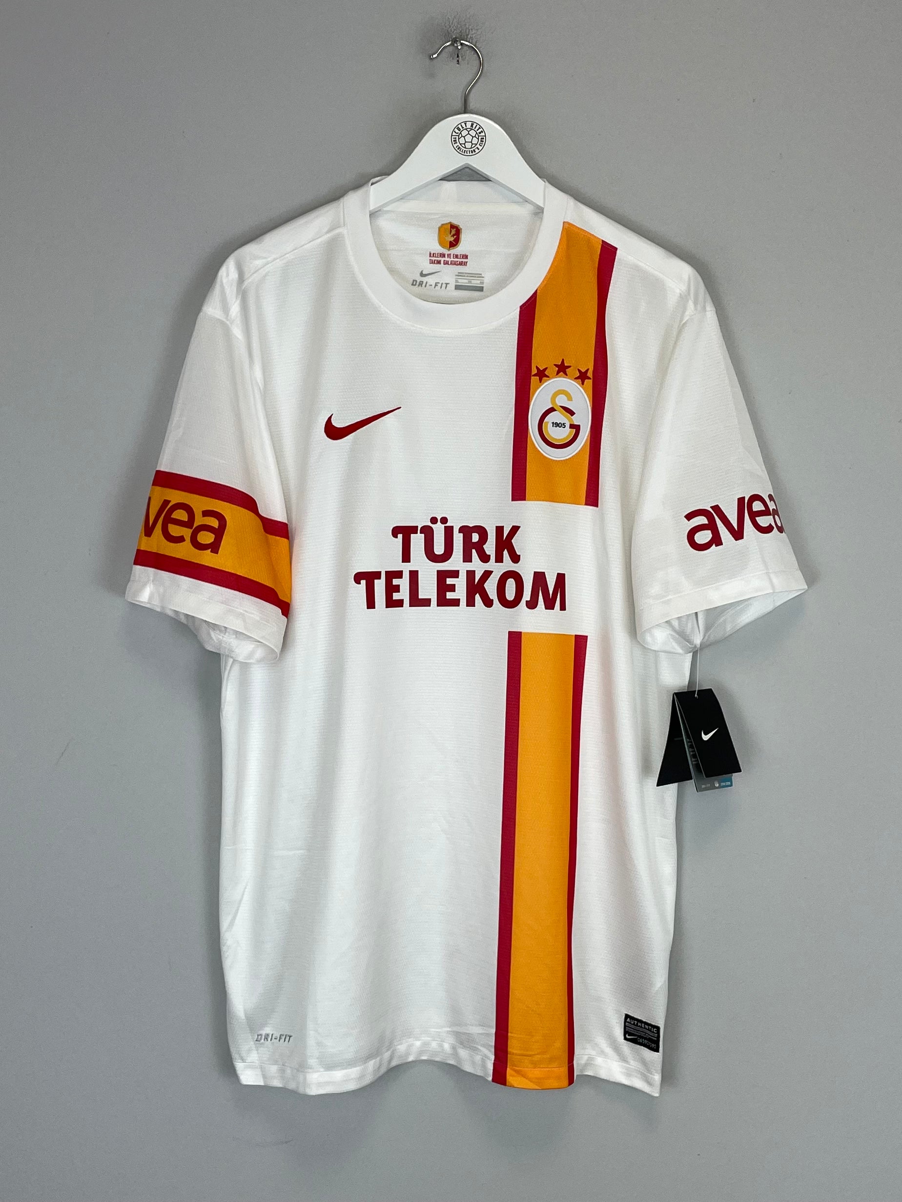 Shop 2012/13 GALATASARAY *BNWT* AWAY SHIRT (XL) NIKE, classic football shirts, vintage football shirts & retro soccer jerseys at Cult Kits