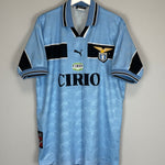 Shop 1998/00 LAZIO SIMEONE #14 HOME SHIRT (XL) PUMA, classic football shirts, vintage football shirts & retro soccer jerseys at Cult Kits