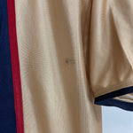 Shop 2001/03 BARCELONA AWAY SHIRT (M) NIKE, classic football shirts, vintage football shirts & retro soccer jerseys at Cult Kits