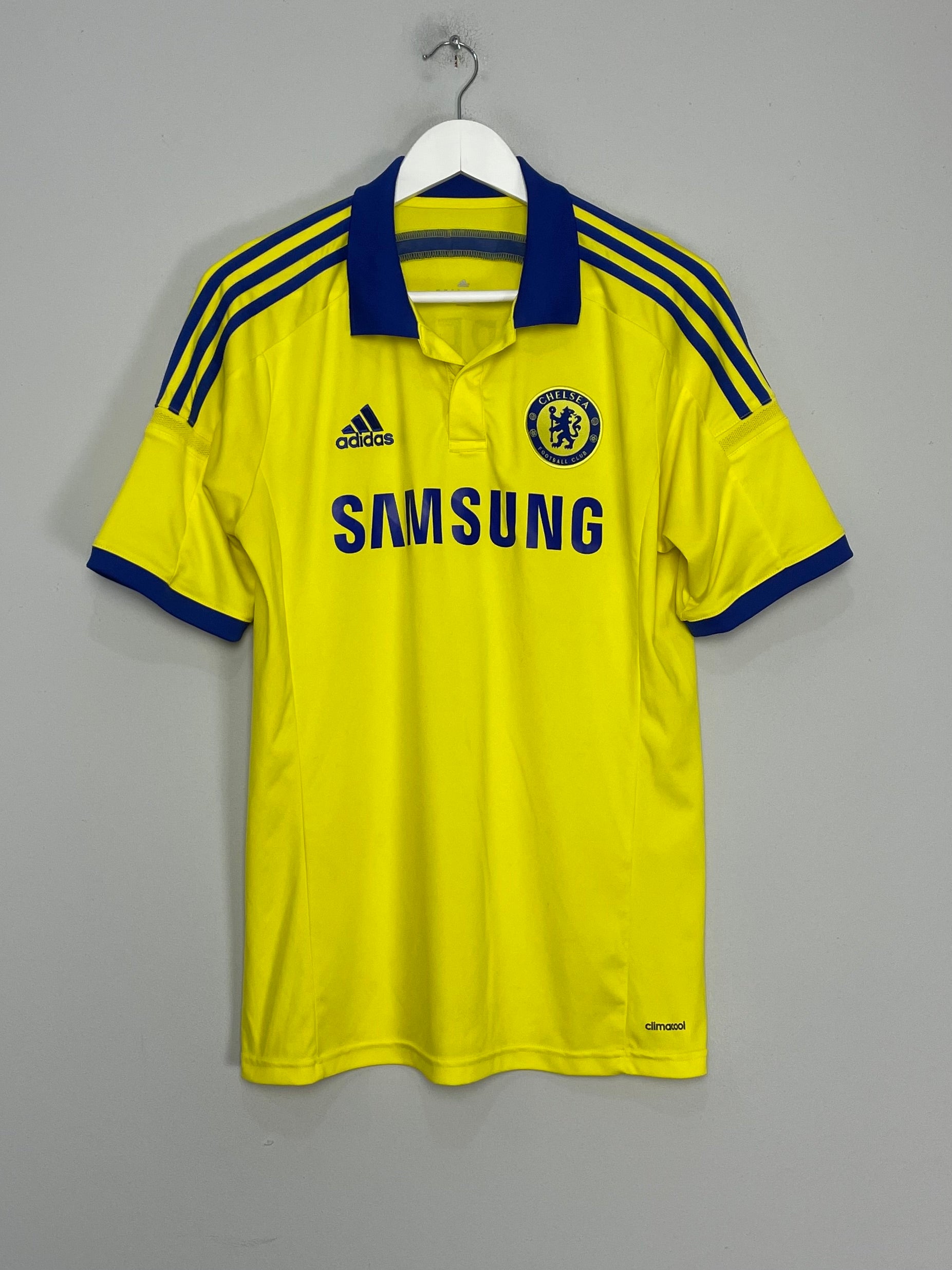 Shop 2014/15 CHELSEA FABREGAS #4 AWAY SHIRT (M) ADIDAS, classic football shirts, vintage football shirts & retro soccer jerseys at Cult Kits