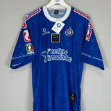 Shop 2002/03 ATLETICO CELAYA *BNWT* TRAINING SHIRT (XL) CRUZEIRO, classic football shirts, vintage football shirts & retro soccer jerseys at Cult Kits