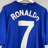 Shop 2008/09 MANCHESTER UNITED RONALDO #7 THIRD SHIRT (XL) NIKE, classic football shirts, vintage football shirts & retro soccer jerseys at Cult Kits