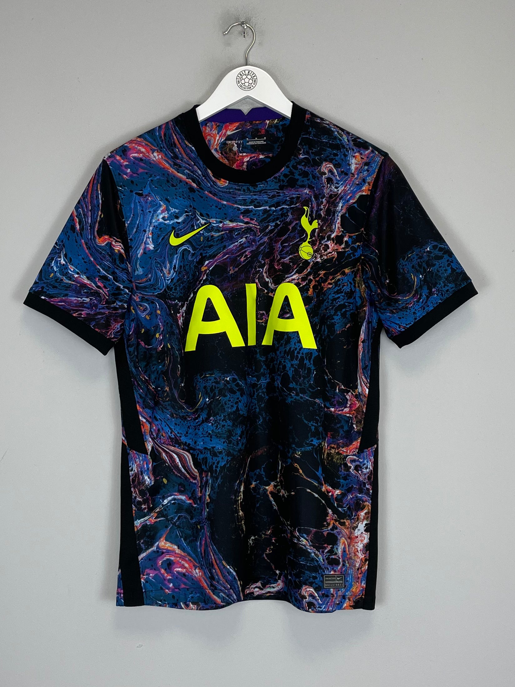 Shop 2021/22 TOTTENHAM AWAY SHIRT (M) NIKE, classic football shirts, vintage football shirts & retro soccer jerseys at Cult Kits