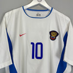 Shop 2002/04 RUSSIA MOSTOVOI #10 HOME SHIRT (L) NIKE, classic football shirts, vintage football shirts & retro soccer jerseys at Cult Kits