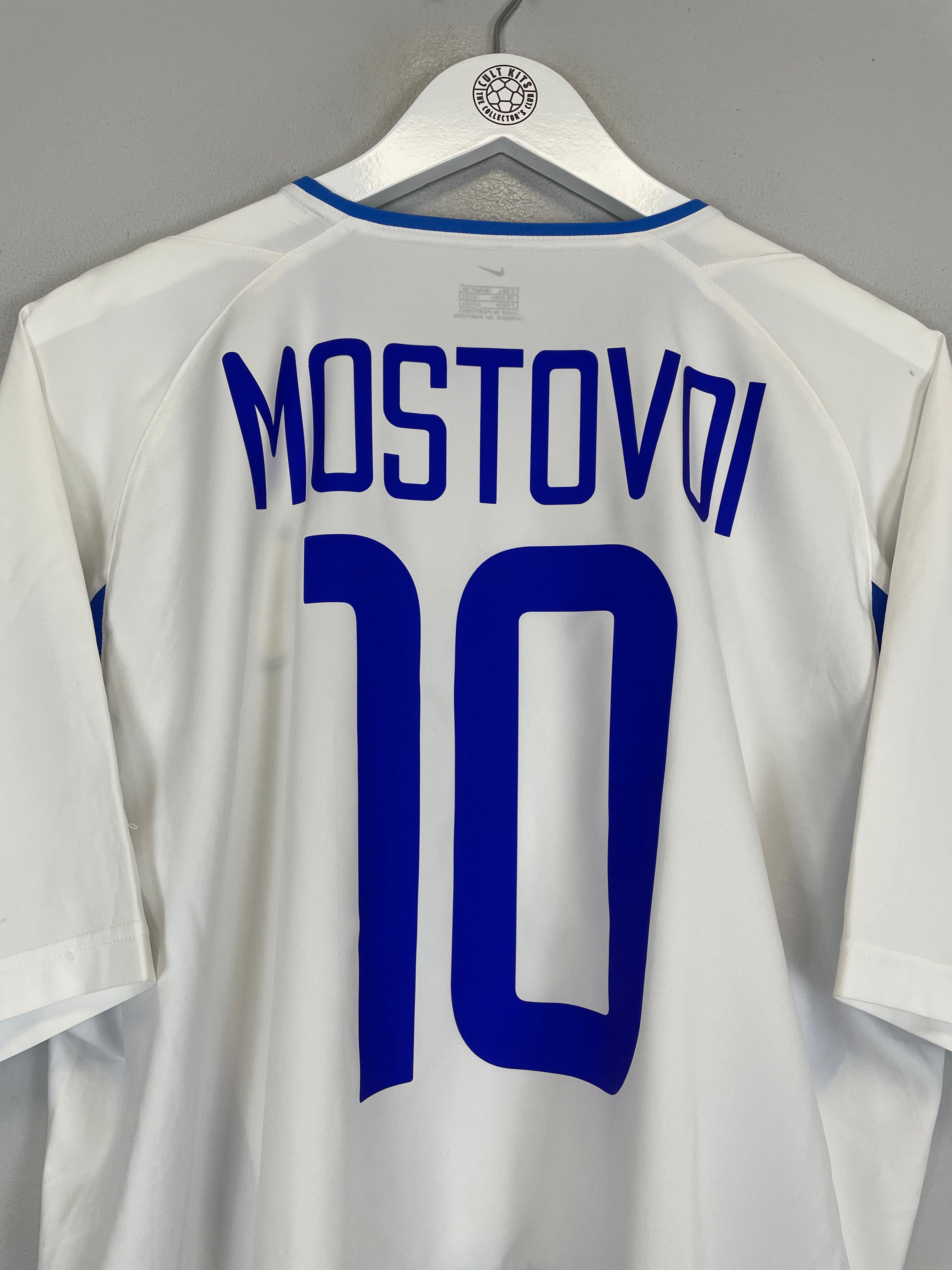 Shop 2002/04 RUSSIA MOSTOVOI #10 HOME SHIRT (L) NIKE, classic football shirts, vintage football shirts & retro soccer jerseys at Cult Kits