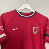Shop 2000/01 USA TRAINING SHIRT (M) NIKE, classic football shirts, vintage football shirts & retro soccer jerseys at Cult Kits