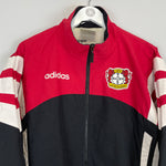 Shop 1996/97 BAYER LEVERKUSEN TRACK JACKET (L) ADIDAS, classic football shirts, vintage football shirts & retro soccer jerseys at Cult Kits