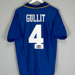 Shop 1995/97 CHELSEA GULLIT #10 HOME SHIRT (M) UMBRO, classic football shirts, vintage football shirts & retro soccer jerseys at Cult Kits