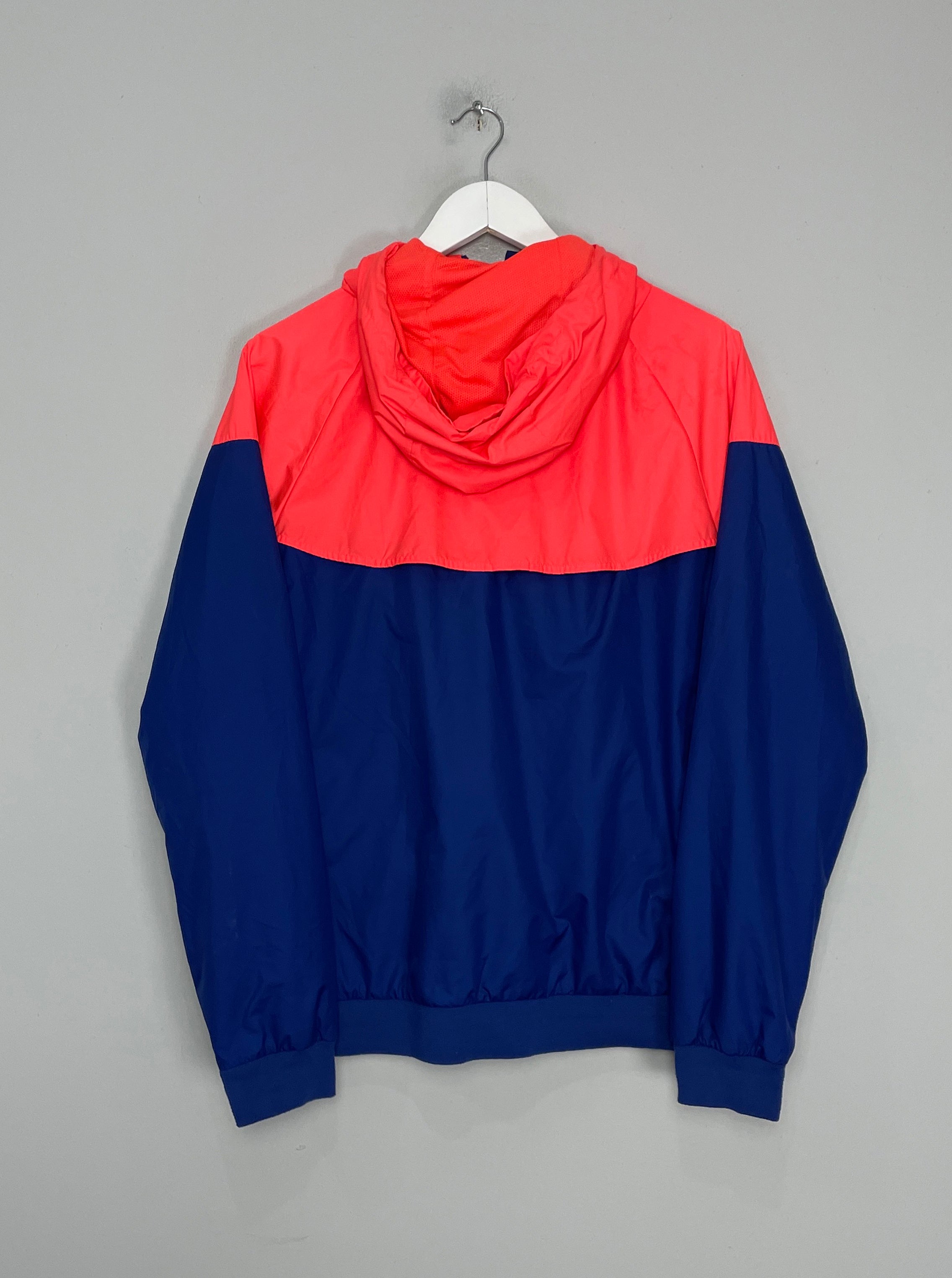 Shop 2020/21 ATLETICO MADRID TRACK JACKET (M) NIKE, classic football shirts, vintage football shirts & retro soccer jerseys at Cult Kits