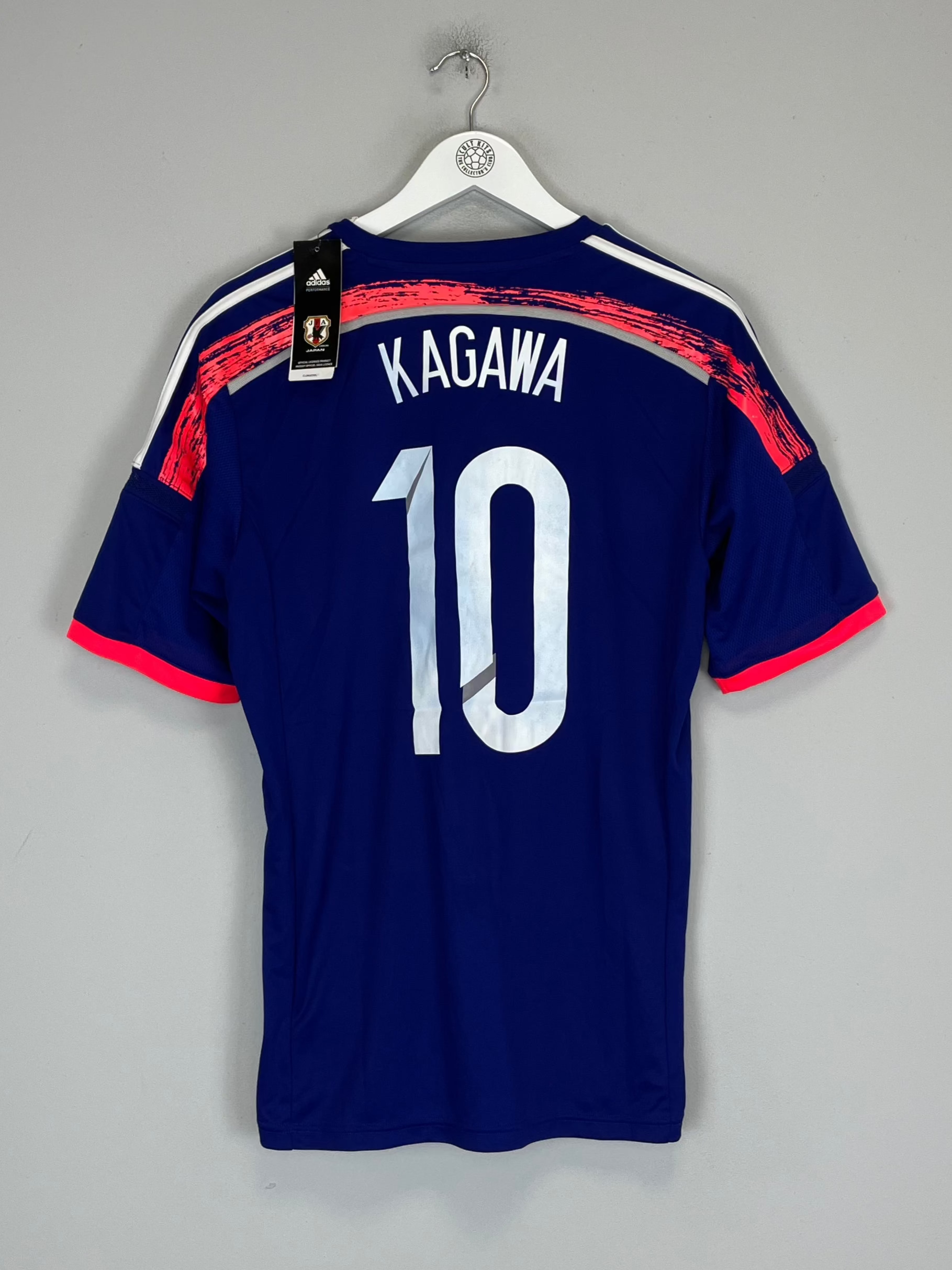Shop 2014/15 JAPAN KAGAWA #10 *BNWT* HOME SHIRT (M) ADIDAS, classic football shirts, vintage football shirts & retro soccer jerseys at Cult Kits