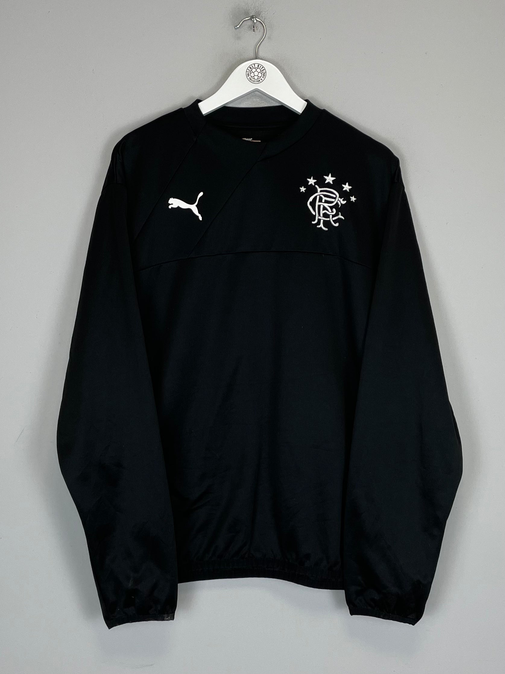 Shop 2016/17 RANGERS DRILL TOP (XL) PUMA, classic football shirts, vintage football shirts & retro soccer jerseys at Cult Kits