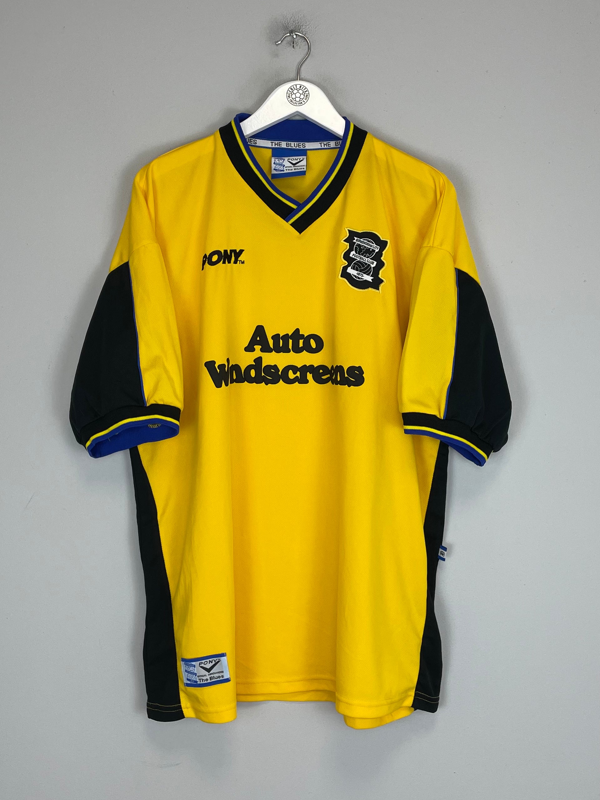 Shop 1997/98 BIRMINGHAM CITY AWAY SHIRT (XL) PONY, classic football shirts, vintage football shirts & retro soccer jerseys at Cult Kits