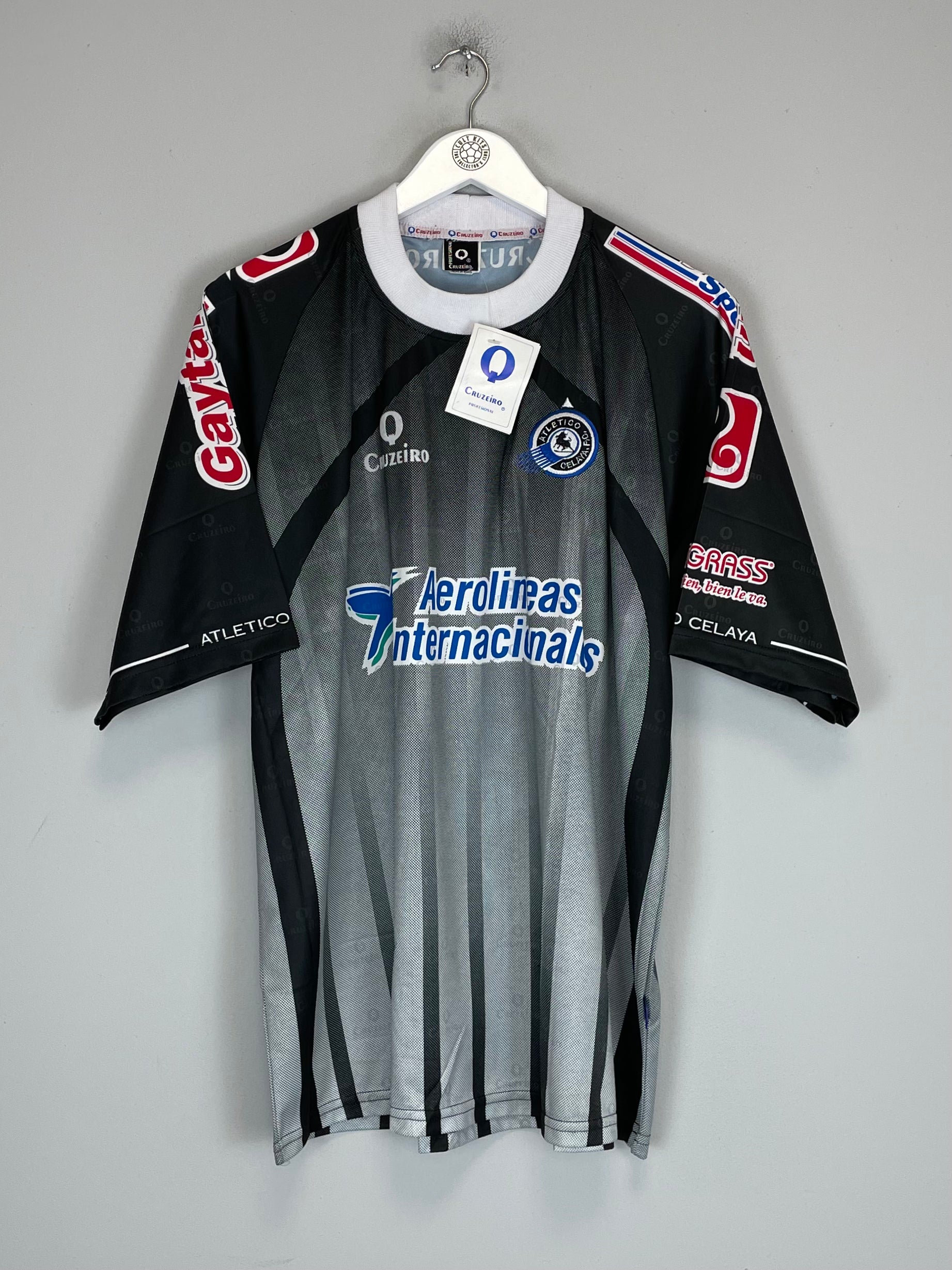 Shop 2002/03 ATLETICO CELAYA *BNWT* AWAY SHIRT (L) CRUZEIRO, classic football shirts, vintage football shirts & retro soccer jerseys at Cult Kits