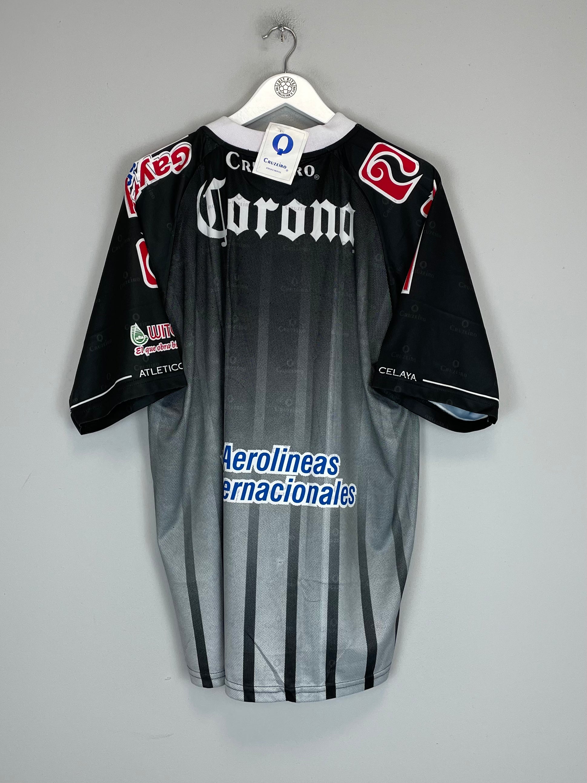 Shop 2002/03 ATLETICO CELAYA *BNWT* AWAY SHIRT (L) CRUZEIRO, classic football shirts, vintage football shirts & retro soccer jerseys at Cult Kits