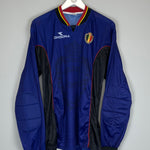 Shop 1998/99 BELGIUM GK SHIRT (M) DIADORA, classic football shirts, vintage football shirts & retro soccer jerseys at Cult Kits