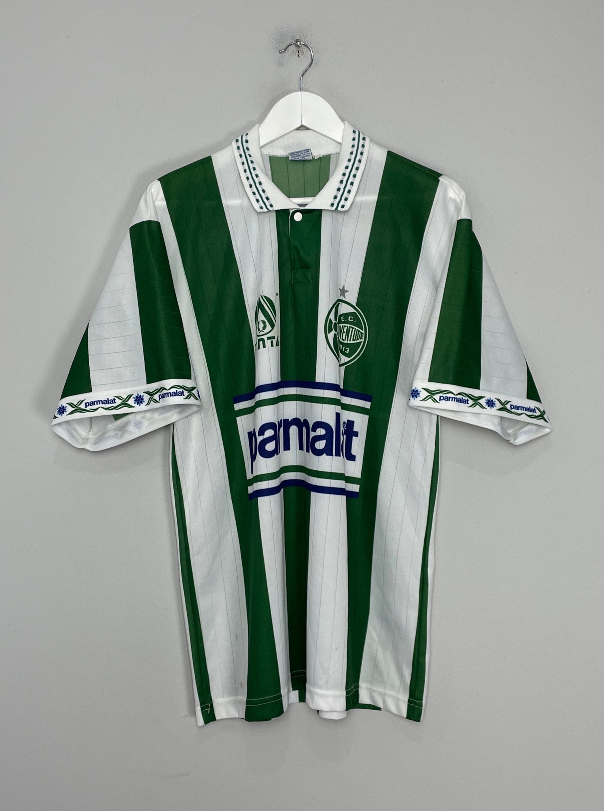 Shop 1995/96 JUVENTUDE #9 HOME SHIRT (L) FINTA, classic football shirts, vintage football shirts & retro soccer jerseys at Cult Kits