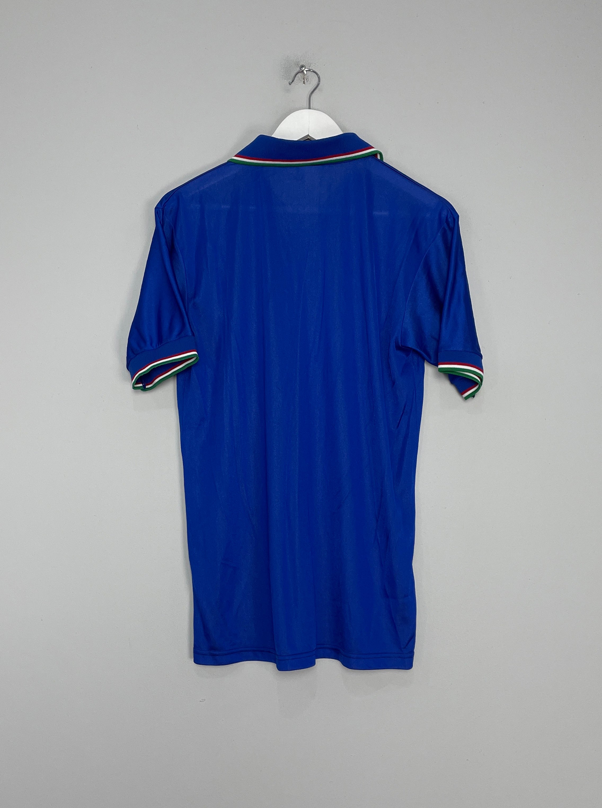 Shop 1986/90 ITALY HOME SHIRT (L) DIADORA, classic football shirts, vintage football shirts & retro soccer jerseys at Cult Kits
