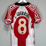 Shop 1997/98 ATHLETIC BILBAO J.GUERRERO #6 *BNWT* CENTENARY HOME SHIRT (S) KELME, classic football shirts, vintage football shirts & retro soccer jerseys at Cult Kits