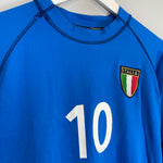 Shop 2000/02 ITALY TOTTI #10 HOME SHIRT (XL) KAPPA, classic football shirts, vintage football shirts & retro soccer jerseys at Cult Kits