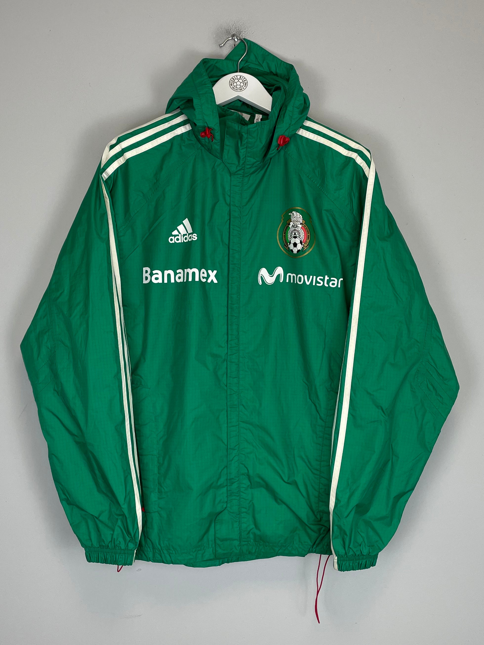 Shop 2010/11 MEXICO TRACK JACKET (M) ADIDAS, classic football shirts, vintage football shirts & retro soccer jerseys at Cult Kits