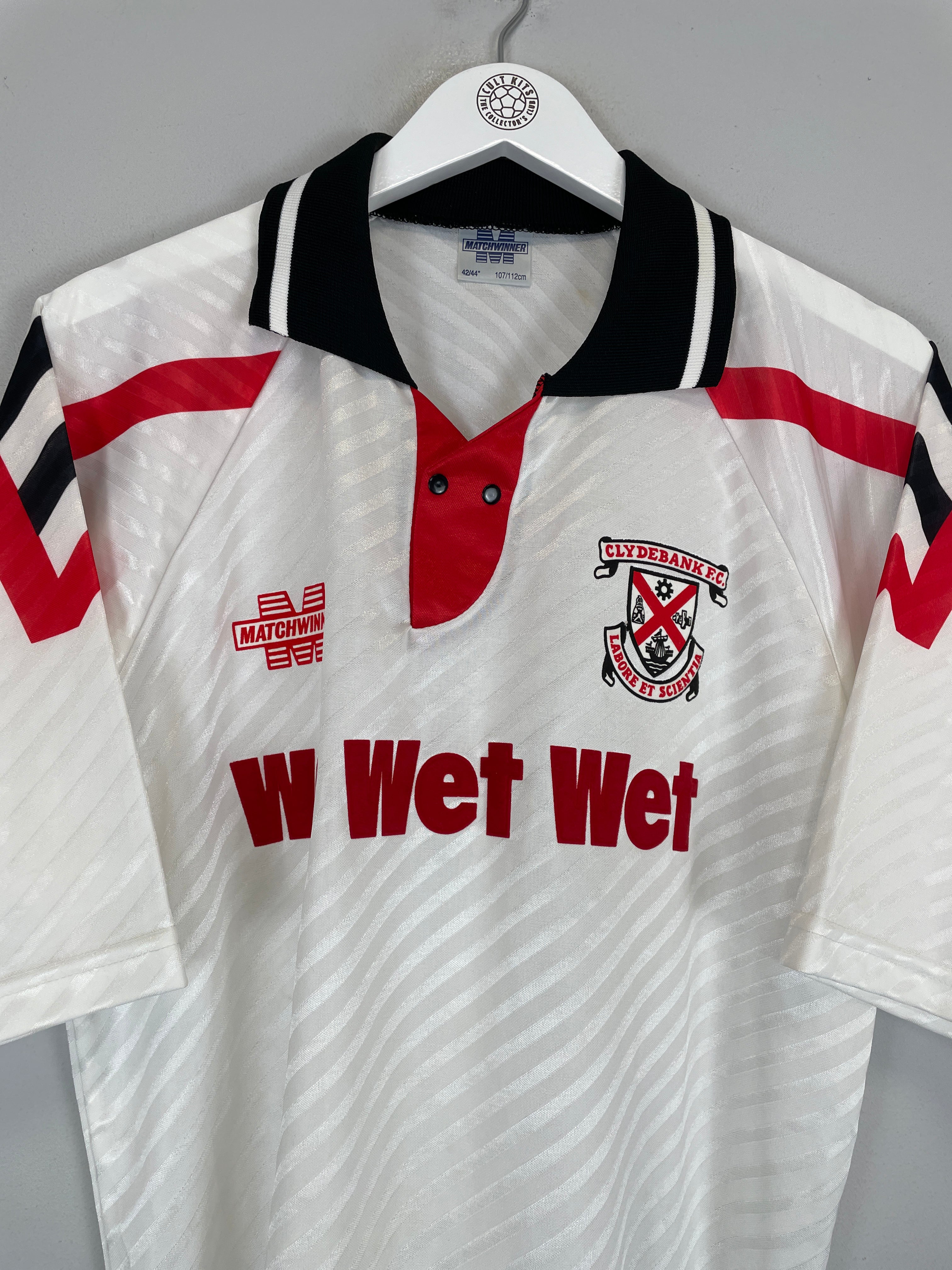 Shop 1993/95 CLYDEBANK HOME SHIRT (L) MATCHWINNER, classic football shirts, vintage football shirts & retro soccer jerseys at Cult Kits